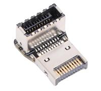 CHICIRIS Adattatore per scheda madre del computer di tipo E compatto USB3.1 10G trasferimento dati ad alta velocità per workstation da gioco tipo E gomito a 90 gradi (#11)