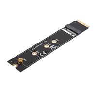 CHICIRIS Adattatore per schede SSD Riser, velocità di interfaccia 6GBPS, facile installazione per hard disk OS X 2012 SolidState, ambiente di lavoro 30-70 ℃