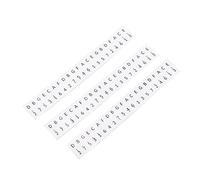 CHICIRIS Adesivi Kalimba di 17 Teste Sottili e Luminose con Numeri e Simboli di Intonazione per una Semplice Memorizzazione (WHITE)