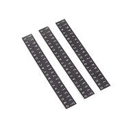 CHICIRIS Adesivi Kalimba di 17 Teste Sottili e Luminose con Numeri e Simboli di Intonazione per una Semplice Memorizzazione (BLACK)