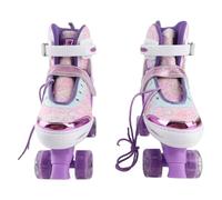 CHICIRIS Adjustable Kids Roller Skates for Girls with Unique Design and (L)