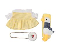 CHICIRIS Adorabile Vestito per Vestiti per Bambole in Peluche per Giocattoli da 30 Cm in Morbido Cotone per Bambini e Collezionisti (Vestito)