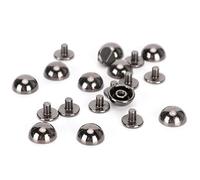 CHICIRIS Affitto Rivettatura dei Rivetti di Pollo a Colori per Decorazioni per Borse, 30 X Accessori per Colletto per Animali