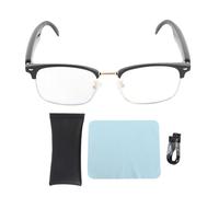 CHICIRIS AI Smart Glasses, Real Time Voice Translation e AI Smart Glasses for Business Travel, Music and Call with Anti Blue Lenses (GOLD)