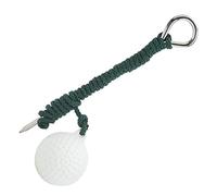 CHICIRIS Aiuto per L'allenamento del, Strumento per Esercitarsi nello Swing con Corda per Palline da per Il Driving Range, Pratica in Cortile, Migliora la Precisione, Realizzato in