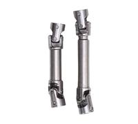 CHICIRIS Albero di Trasmissione RC, Set di Alberi di Trasmissione Centrali 2 Pezzi per Cingolato Ascent-18 1/18 RC, Albero di in Acciaio CNC Adatto per Alberi di Lunghi e Corti con Acciaio