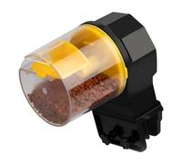 CHICIRIS Alimentatore di Pesce Automatico, Alimentatore di Vacanze Betta a Prova di umidità, Distributore di Alimenti Automatici Ricaricabili USB, quantità di Controllo di Alimenti e Due Metodi di