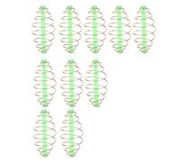 CHICIRIS Alimentatore per Metodo in con Bobina a Molla, Attrezzatura da Pesca in Filo Metallico con Design a Forma di Botte per Attirare Pesci più Grandi, Portatile (58MM)