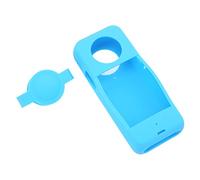 CHICIRIS Alloggiamento in Silicone Lungo -vitto -Cappuccetto Cap Capplesi per X3, Posizione Esatta del Cappello, Evitare Tessuti e Graffi per la Fotocamera X3 (BLUE)