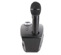 CHICIRIS Altoparlante Karaoke, Altoparlante Bluetooth Portatile con Due Microfoni per Feste in Casa, Batteria da 3000 MAh, Goditi le Serate KTV in Famiglia (BLACK)
