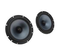 CHICIRIS Altoparlanti per Auto, di Altoparlanti Componenti da 6,5 pollici, Gomma in Acciaio Inossidabile 4 Ohm 500 W con 2 Woofer Midrange e Tweeter per il Audio della Porta Anteriore