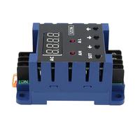 CHICIRIS Amperometro Digitale CA SZC06, Misuratore di Corrente 0,3-50 A con Allarme Limite Inferiore Superiore e Uscita relè, per Monitoraggio Circuito Elettrico CA 110-220 V (50A)