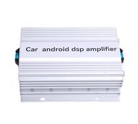 CHICIRIS Amplificatore a 4 Compatto con Suono DSP, Amplificatore Subwoofer per Auto in Alluminio per unità di Testa, Applicazioni a Basso Contenuto di Bassi