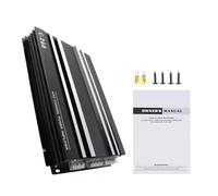 CHICIRIS Amplificatore di per Auto Amplificatore Audio in Lega di Alluminio 4 12V 4 X 60W B Design Compatto Dissipazione del Calore per Driver del Stereo per Auto