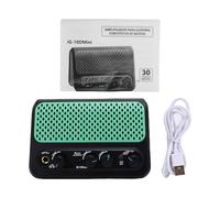 CHICIRIS Amplificatore per Chitarra Elettrica da 10 W, Mini Amplificatore per Chitarra Wireless Bluetooth con Batteria Ricaricabile, modalità Overdrive Pulite, Drum Machine, per Viaggi
