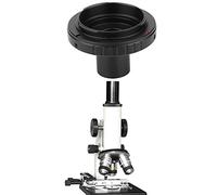 CHICIRIS Anello Adattatore in Lega di Alluminio Resistente per Microscopio 23,2 Mm Assemblaggio T -Assemblaggio per la Fotocamera a Monte PK, Staffa M42, Ideale per gli Appassionati di Microscopia,