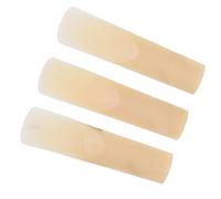 CHICIRIS Artigianato avanzato lungo per un alto sassofono: Suono pieno, Facile da pulire 3 pezzi (Colore del legno)