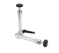 CHICIRIS Assemblaggio del Braccio di Rotazione in Acciaio Inossidabile Lungo con L'orientamento dei Denti su e giù, compatibilità Universale per Diversi Dispositivi (11 pollici)