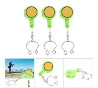 CHICIRIS Attrezzo per Nodi da Pesca Rapido da 3 Pezzi, Dispositivo Leggero in Plastica ABS per Legare Facilmente Gli Ami con Design Portatile per la Pesca nel Ghiaccio in Acqua Dolce e Gli Utenti