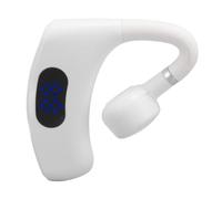CHICIRIS Auricolare Bluetooth Wireless Monoorecchio con Microfono da 180 Gradi Regolabile per attività All'aperto PC ABS 1 unità (WHITE)