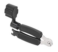 CHICIRIS Avvolgicorde per Chitarra, Plastica ABS e Acciaio Inossidabile, Strumento 3 in 1 per Chitarre Acustiche, Elettriche, Banjo, Bassi, Mandolini