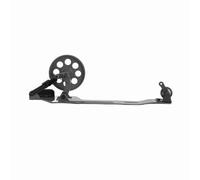 CHICIRIS Avvolgitore Bobina Grande, Avvolgitore Bobina Industriale in Acciaio Inossidabile Antiruggine, Robusto, Facile da Installare, con Esecuzione Squisita, per Macchina da Cucire