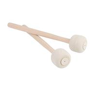 CHICIRIS Bacchette per Batteria, Confezione da 2, Testa in Feltro Morbido, Bilanciamento Chiaro, Suono Professionale, Durevole, Senza Ingiallimento, Impugnatura Comoda, per Strumenti a