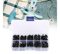 CHICIRIS Bambole di Plastica Nera di Lunga Data Set di Forniture Fai-da-te Fatte a Mano per Bambole Orsacchiotto Bären Soft Toy per le Prime Immagini degli Accessori per Testimoni