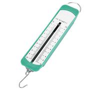 CHICIRIS Barra Dinamometrica 10N, Copertura Verde, Strumento di Misurazione della di Costruzione in Plastica per L'educazione Fisica e Progetti Studenteschi