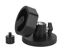 CHICIRIS Base Magnetica, Supporto in Lega di Alluminio Ad Angolo Regolabile per Mini Parabola, con Dispositivo di Regolazione Universale, Portatile Compatto per Superfici Metalliche del