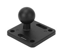 CHICIRIS Base per Montaggio a Sfera Adattatore per Sfera in Gomma da 1 | Adattatore a Sfera in Gomma Antiscivolo, Lega di Alluminio Marino, Anodizzato Duro, Versatile per Montaggio su ATV per