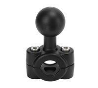 CHICIRIS Base per Montaggio a Sfera Adattatore per Testa a Sfera per Moto in Lega di Alluminio Adattatore a da 1 Pollice per Binari da 9 a 15 Mm Impugnatura Antiscivolo Semplice Installazione M4 per