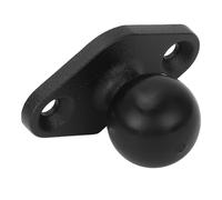 CHICIRIS Base per Montaggio a Sfera da 1 Pollice, Piastra Adattatore AMPS | Testa a Sfera in Gomma Lavorata a CNC di Grado Marino, Modello AMPS a 2 Fori per Auto da Camion per Kayak da Barca,