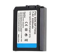 CHICIRIS Batteria per Fotocamera Digitale con Alte Litio -battery Rostering Guscio Chip Intelligente per A6000 A6300 A7SII RX10 1 Pacchetto