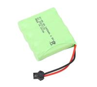 CHICIRIS Batteria RC NiMH, Batteria Ricaricabile Ad Alta capacità da 4,8 V 2400 MAh con Spina SM 2P per Auto RC SHARKOOL in Scala 1/16