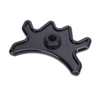 CHICIRIS Billiard Bridge Head Plastic Bridge Segnali di Riposo Segnali Piscina Testa con Design Protettivo per la Posizione di Tiro a più Angolo per l'accessorio da Tavolo da Biliardo (Black)