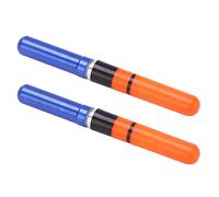 CHICIRIS Bobber da Pesca Illuminato, Galleggiante Notturno in Plastica a LED con 2 Batterie, Design a Punta Rapida per la Pesca al Siluro e la sul Ghiaccio (Blue)