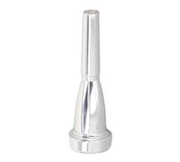 CHICIRIS Bocchino per Tromba, Lega di Alluminio Placcato Argento per Acuti Chiari e Luminosi, con Eccellenti Prestazioni Tonali Ed Esperienza di Gioco Confortevole, per Tromba Accessorio (SILVER)