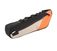 CHICIRIS Borsa da Bici da 2,5 Litri Pusca di Stoccaggio a Triangolo in Poliestere con Cavi per Le Bici da Viaggio per Road Mountain Ampie Sala Interni Protettivi Leggeri Eleganti (Orange)