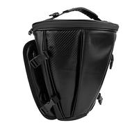 CHICIRIS Borsa da Coda per Moto Borsa da Sella Posteriore Impermeabile in | Modello in Fibra di Carbonio, Chiusura con Doppia Cerniera, Dimensioni 29x29x21 Cm, Si Adatta Alla Maggior Parte delle