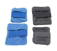CHICIRIS Borsa per la Rimozione della Sabbia da Spiaggia da 4 Pezzi, per le | Set da 4 Confezioni per Famiglie, Realizzato con Materiali Delicati Sulla Pelle, Rimuove la Sabbia in Pochi Secondi,