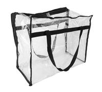 CHICIRIS Borsa Porta Abiti Extra Large con Cerniera a Tenuta Forte per Proteggere Coperte e Attrezzi Stagionali per Traslochi di Casa, Materiale in PVC 46x38x22 Cm (S)