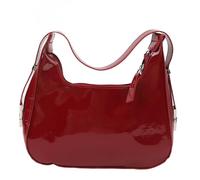 CHICIRIS Borse a tracolla borsa piccola borsa borsa sotto le ascelle chic pelle rossa chic pelle leggera versatile da indossare con una capacità adeguata per gli elementi essenziali quotidiani, #812