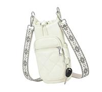 CHICIRIS Bottiglia Portaborraccia per Passeggiata, Apertura Elastica, | Spallacci regolabili, custodia in poliestere alta 28 cm, adatta per bicchiere largo 11,5 cm, compagno di viaggio per la