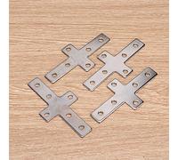 CHICIRIS Braccia d'angolo, Profili in Alluminio Piatti di Connessione 10pcs T Tipo di Collegamento Piatto Fastene di Connessioni in Acciaio Carbone 2020 (20 croce)