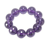 CHICIRIS Bracciale con Perline di Cristallo da 20 Mm, Pietre Naturali, per Decorazioni Eleganti per la Casa, Pratiche di Meditazione e Yoga (#1)