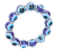 CHICIRIS Bracciale Turchia Occhio Blu Delicato Braccialetto Portafortuna per il Malocchio per Attirare L'attenzione del Dio Malvagio per la Buona Fortuna, Design Professionale per la Protezione