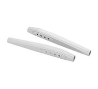 CHICIRIS Braccio per Coltello in Metallo per Auto Telecomandato, Aggiornamento in Lega di Alluminio con Design di Lavorazione CNC per Prestazioni di Auto Axial Ryft 1/10 RC (SILVER)