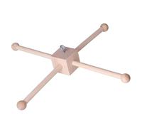 CHICIRIS Campanella a in Legno, Culla Mobile in Feltro Ecologico, Sicuro, Non Tossico, per Sviluppare la Vista e la Concentrazione, con Effetto Calmante per il Sonno del Neonato