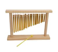 CHICIRIS Campanello da Barra a 20 Note, Strumento a Percussione per Bambini con un Suono Meraviglioso per la Prima Educazione, Carillon a Decorativo da Tavolo